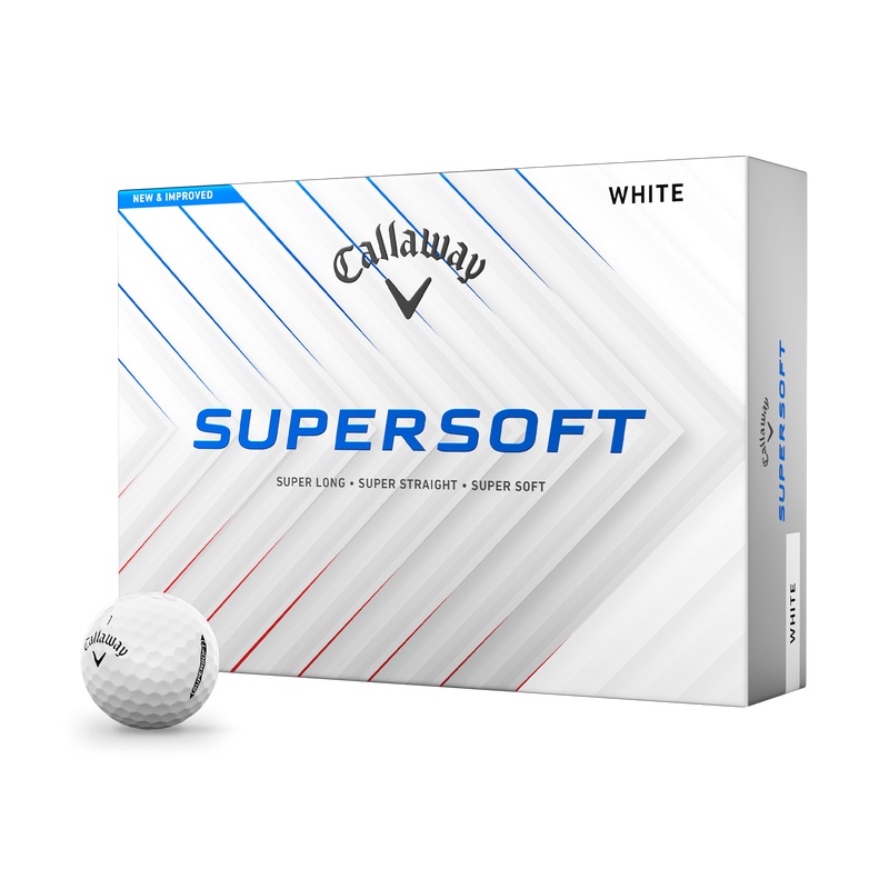 Callaway Supersoft Golf Balls – One Dozen – 2025