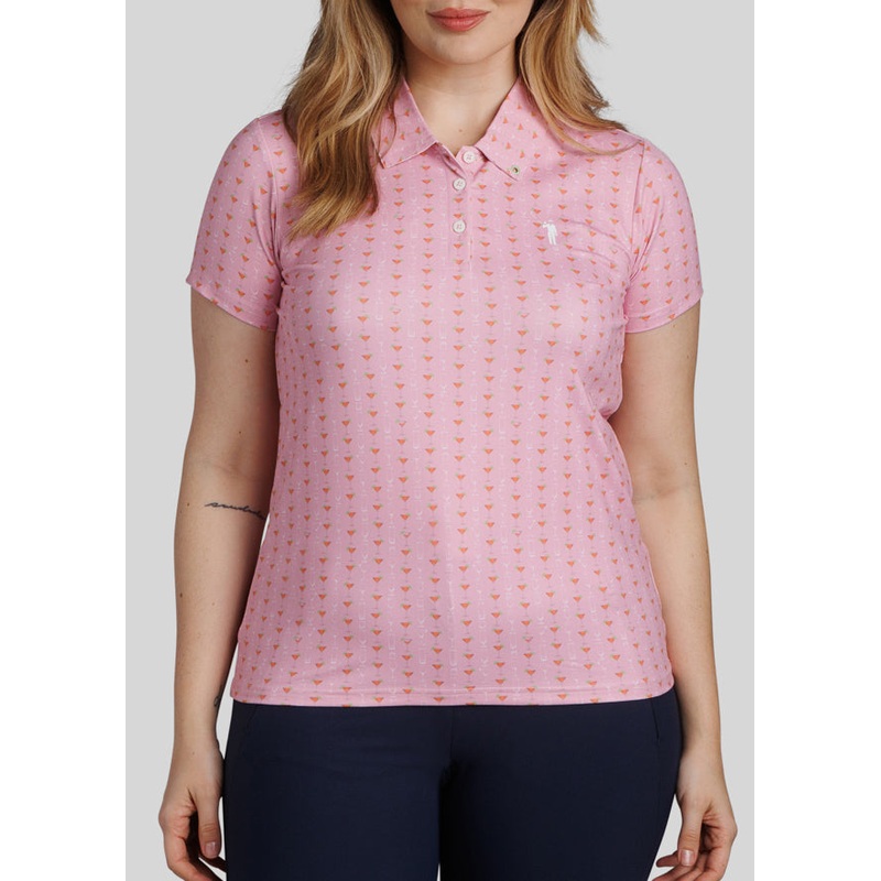 Cocktail Seersucker Women’s Polo