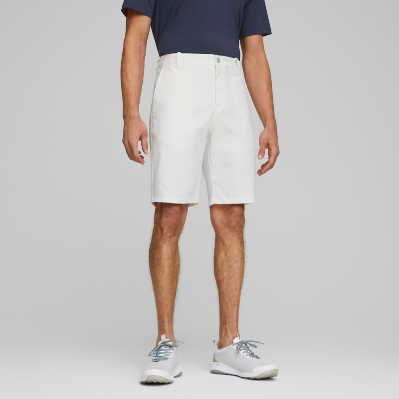 Dealer 10″ Golf Shorts | White Glow