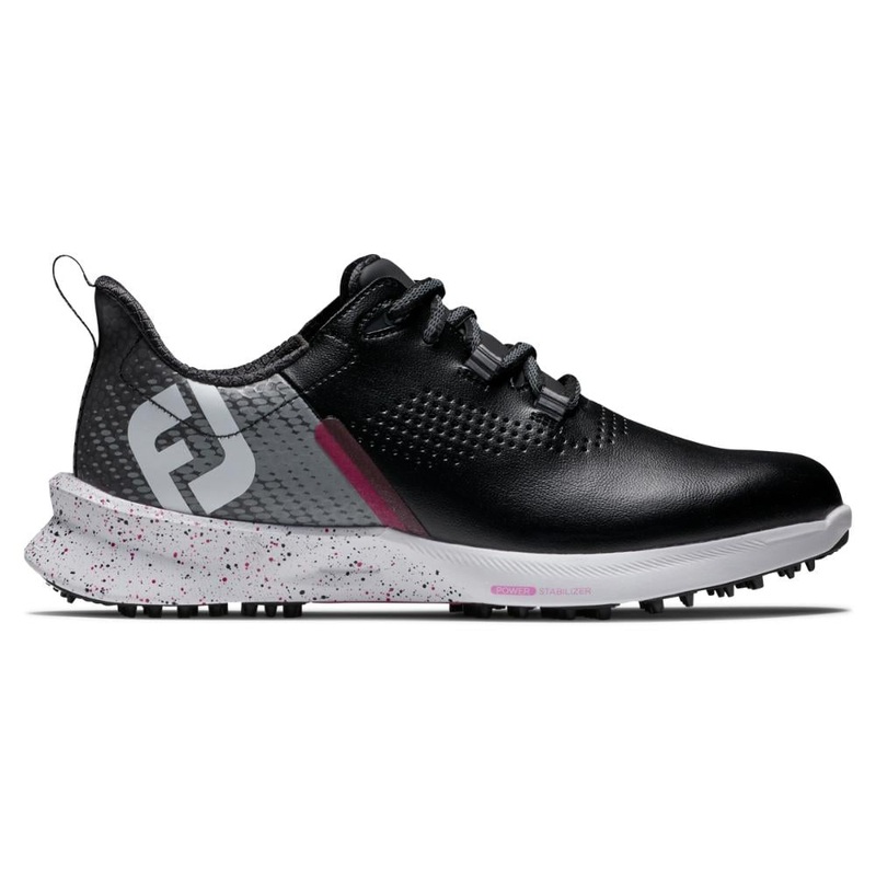 FootJoy Women’s Fuel Golf Shoe – Black/Pink Previous Season Style 90649
