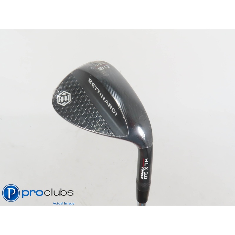New! Bettinardi HLX 3.0 Black C-Grind 58*(10*) Wedge – DG S400 Stiff – 401370
