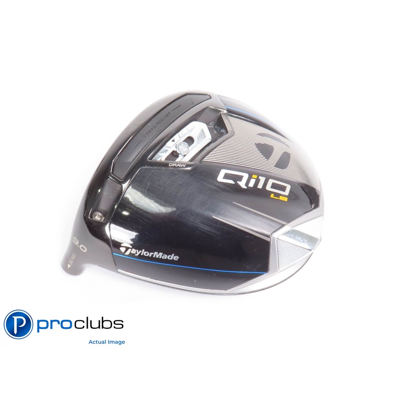Nice! Left Handed TaylorMade Qi10 LS 9* Driver – Head Only – 428382