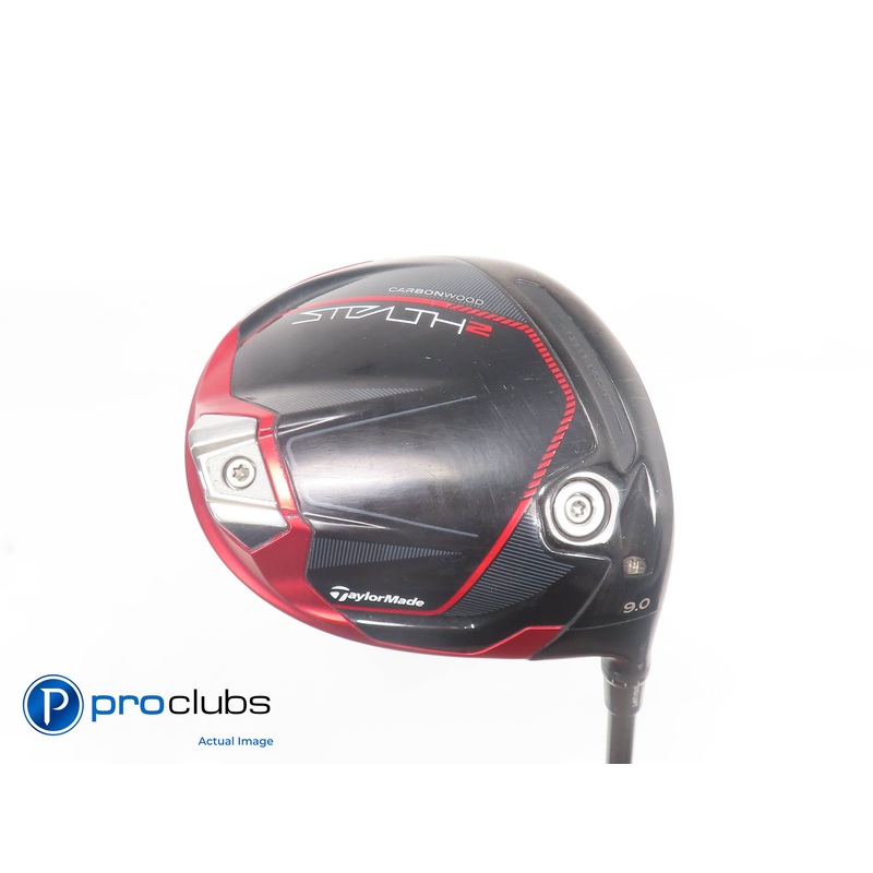 TaylorMade Stealth 2 9* Driver – Mitsubishi Kai’li Red 60g Regular Flex – 385595