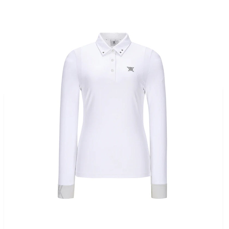 Anew Golf 2024FW Women Back Incision Point Long T-Shirt