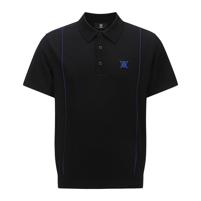 ANEW GOLF MEN SHORT-SLEEVED PULLOVER