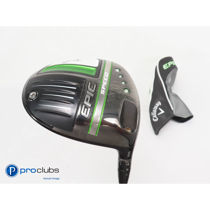 Callaway 21 Epic Speed 9* Driver w/ HC – HZRDUS Smoke Black Reg Flex – 320123