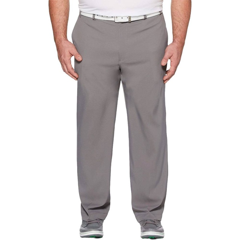 Callaway Classic Stretch Solid w/Active Waistband Golf Pants Chinchilla – SS25 Men