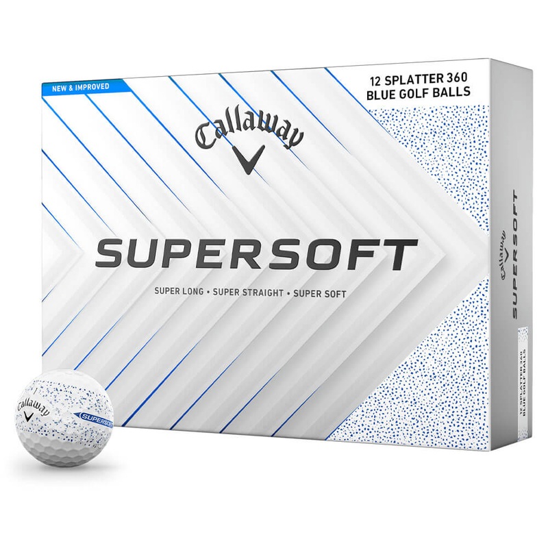 Callaway Supersoft Splatter 360 Golf Balls