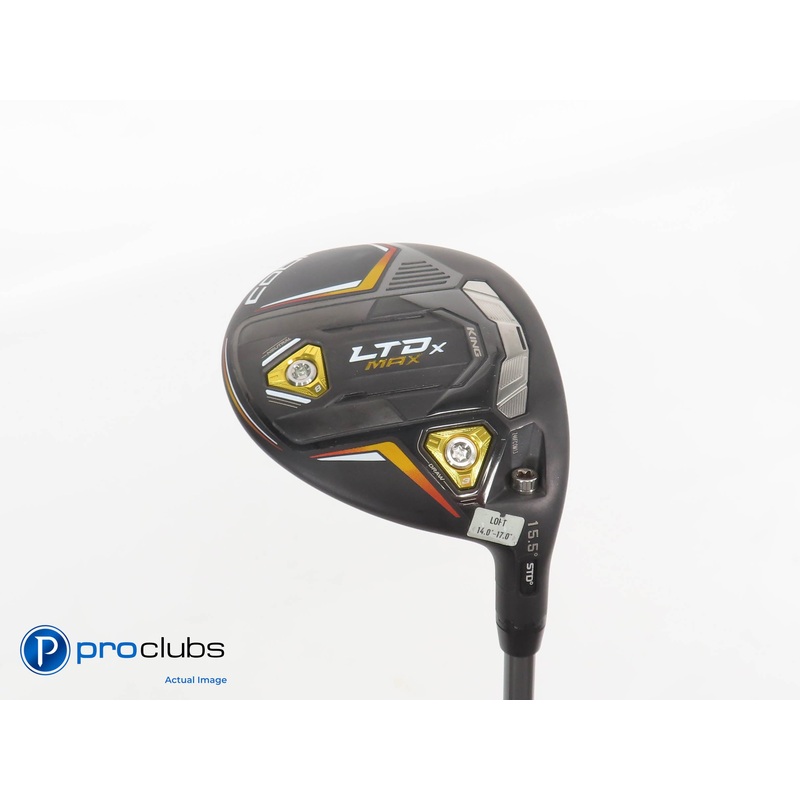 Cobra KING LTDx MAX 15.5* 3 WOOD Blk/Gld – Riptide CB 40g Senior Flex 379158