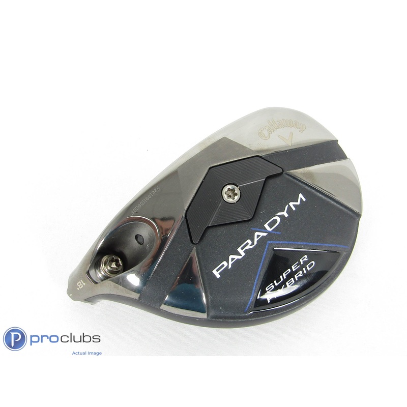 Left Handed! Callaway Paradym Super Hybrid 18* 3 Hybrid – Head Only – 430920