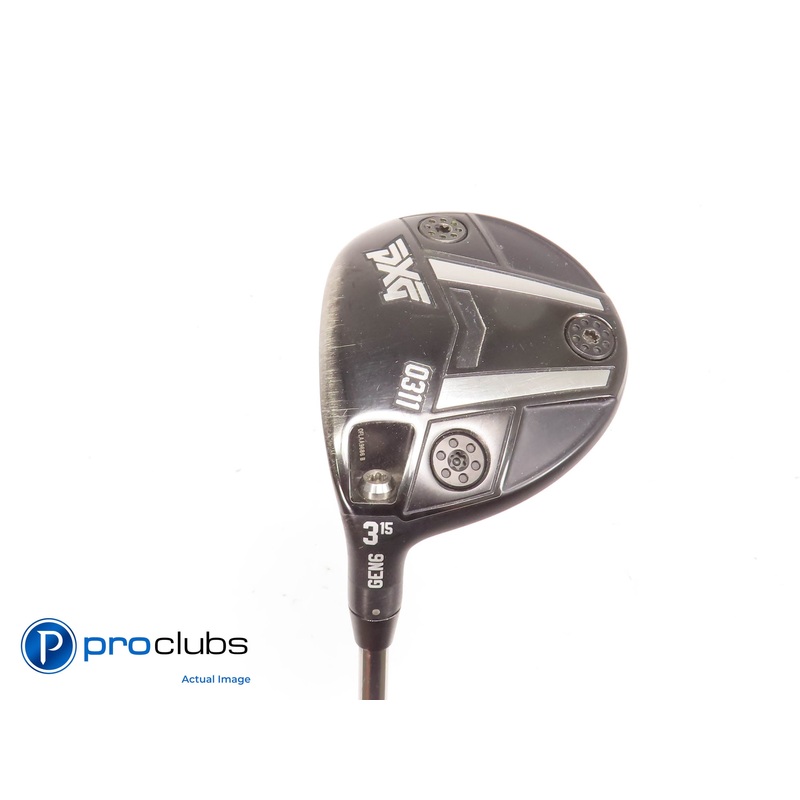 Left Handed PXG 0311 Gen6 15* 3 WOOD – Elements Chrome 7F4 Stiff Flex 441478