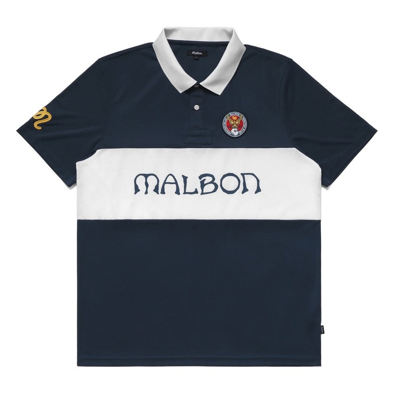 Malbon x Ghostface Killah Rugby Performance Golf Polo Navy – 24 Men