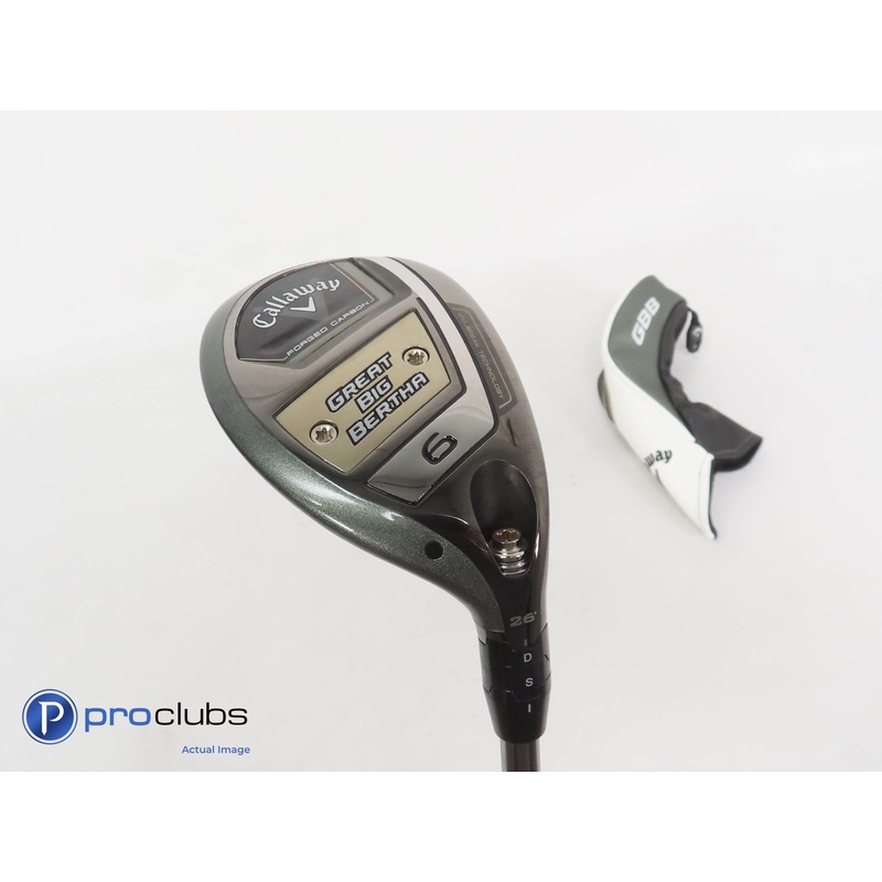 Mint Callaway 2023 GREAT BIG BERTHA 26* 6 Hybrid wHC Bassara Regular Flex 344916