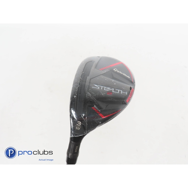 New! Left Handed TaylorMade Stealth 2 19* 3 Hybrid – Ventus TR 7S Stiff – 371652