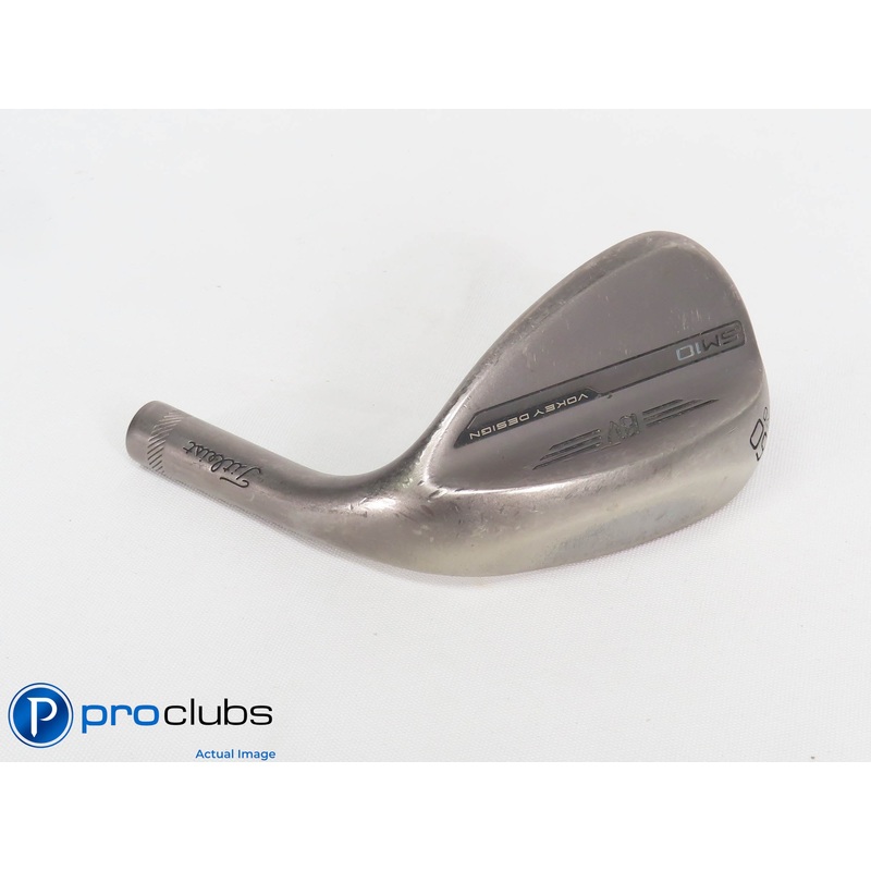 Titleist Vokey SM10 Nickel D-Grind 60*(12*) Wedge – Head Only – 441761