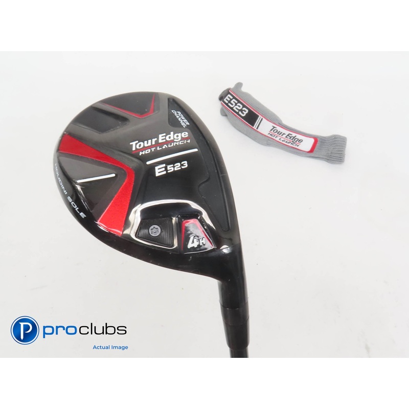 Tour Edge E523 4 Hybrid w/HC – UST Hot Launch 50g Senior Flex – 348053