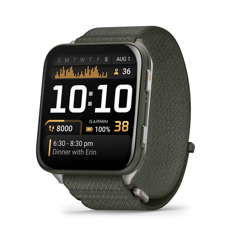 Garmin Venu X1 GPS Fitness Watch – Moss