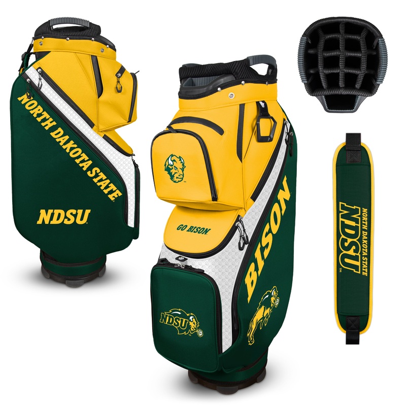 NCAA Team Effort Clubhouse Cooler NDSU Bison Cart Bag
