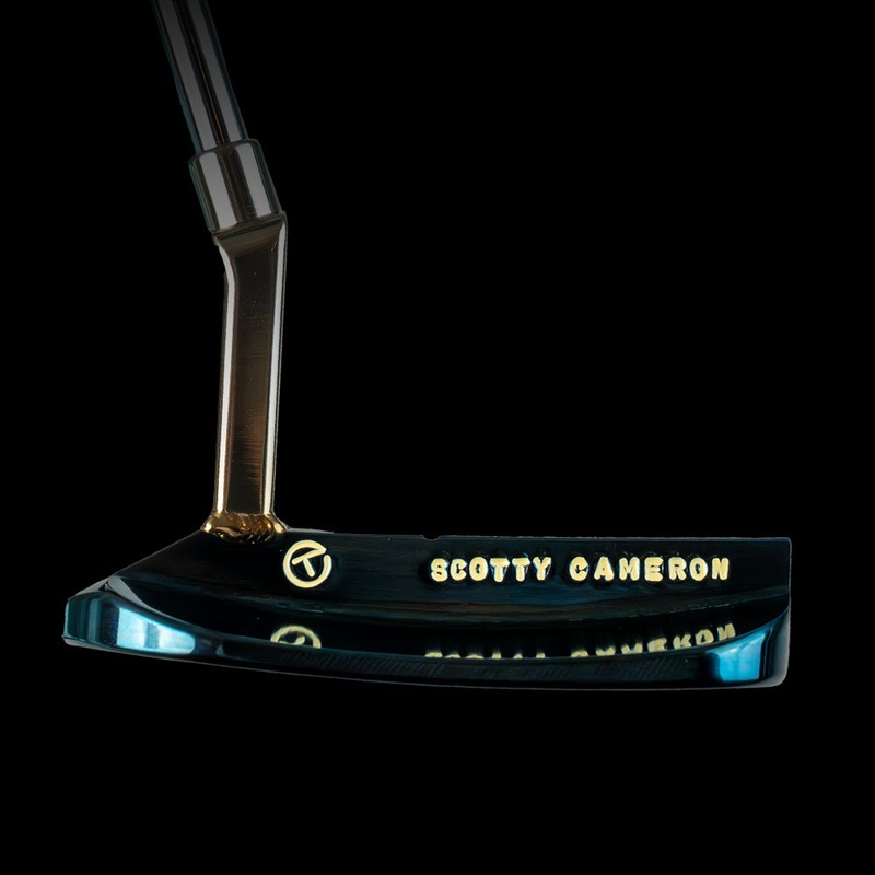 Scotty Cameron Prototype Craftsman Carbon Chromatic Blue with Welded SSS Neck