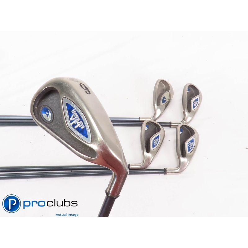 Callaway HAWK EYE VFT 6,7,8,PW,AW IRON SET Senior Flex Graph (NO 9 IRON) 436940