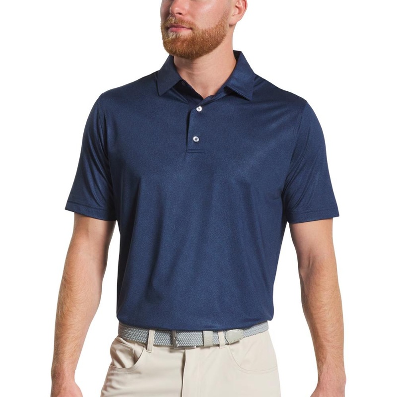 FootJoy Men’s Speckle Print Navy Polo 25