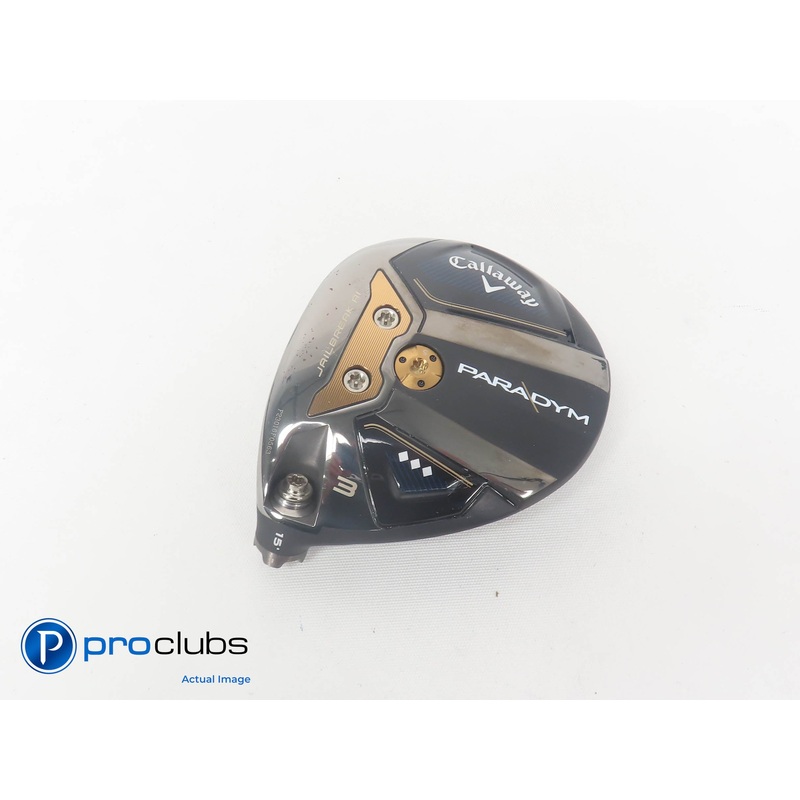 Left Handed Callaway Paradym Triple Diamond 15* 3 Wood – Head Only – L/H 387896
