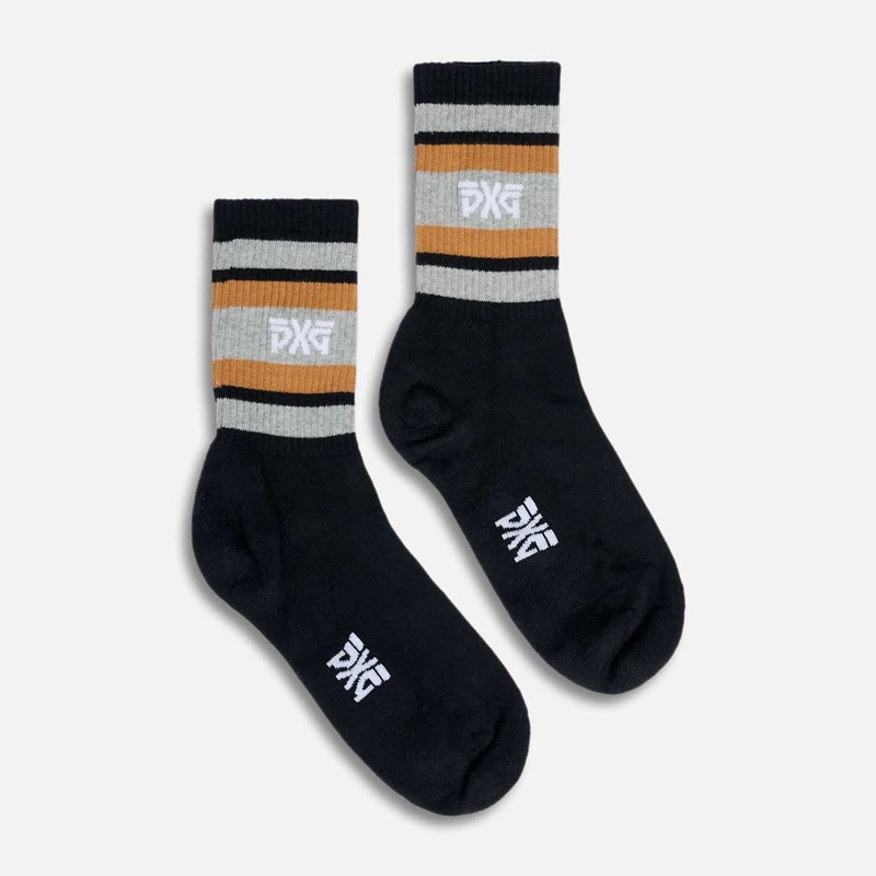 Men’s Multi-Stripe Crew Socks