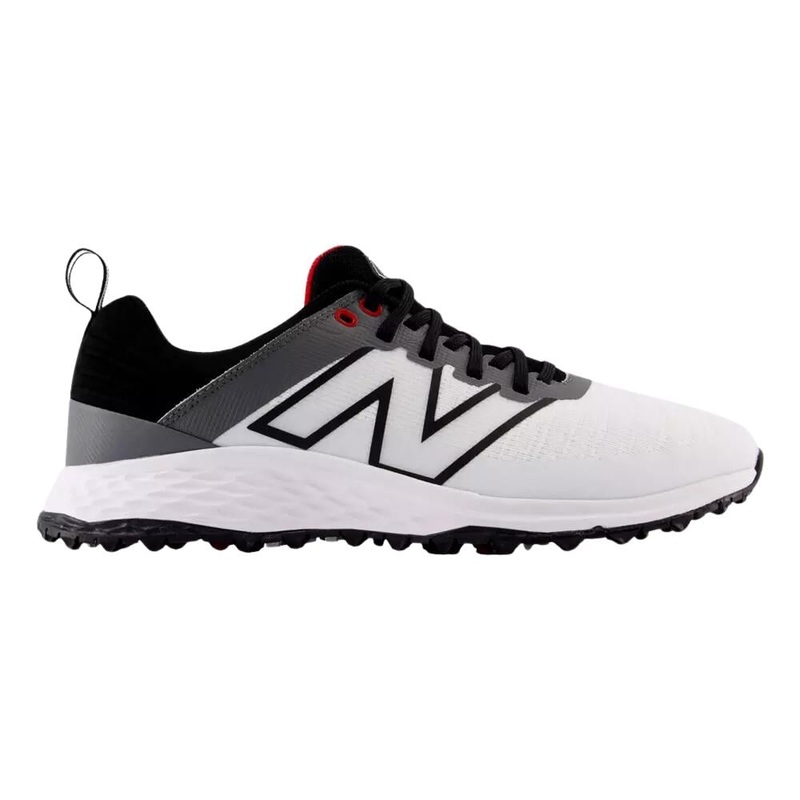 New Balance Men’s Fresh Foam Contend V2 Golf Shoes 24 – White/Black
