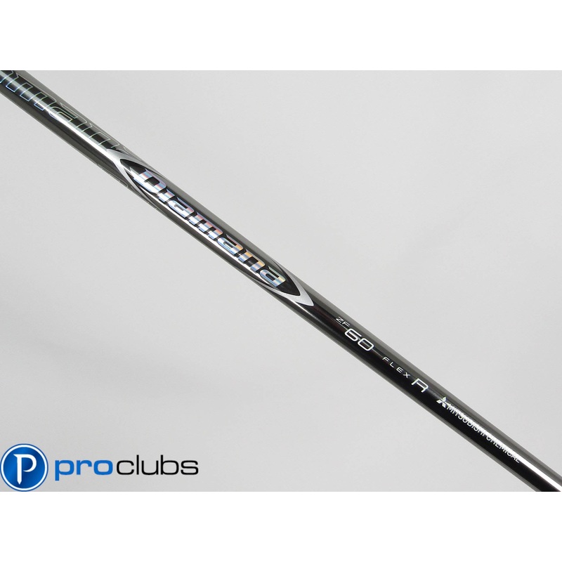 NEW MITSUBISHI DIAMANA ZF 60 REGULAR FLEX DRIVER SHAFT 46″ #423439
