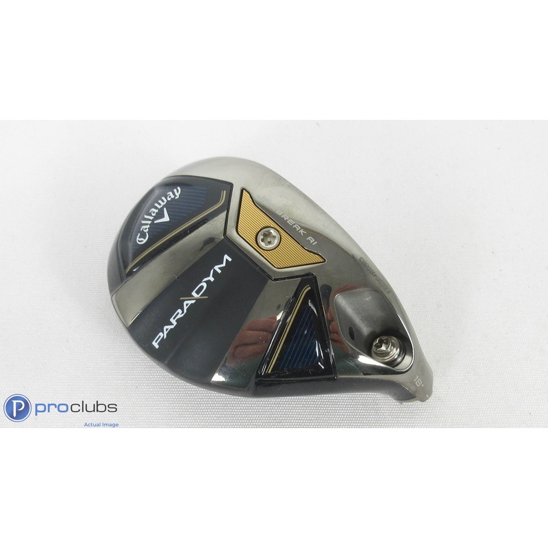 Nice! Callaway Paradym 18* Hybrid – Head Only – R/H 383794