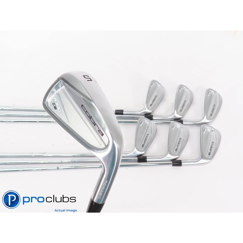 Nice Cobra ’23 KING CB 5-PW,GW IRON SET – KBS $Taper 120 Stiff Flex Steel 445965