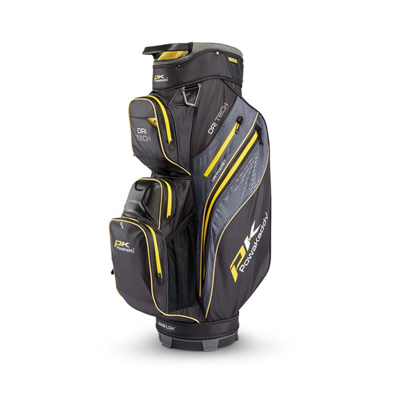 Powakaddy Dri Tech Waterproof Golf Cart Bag – Black/Yellow