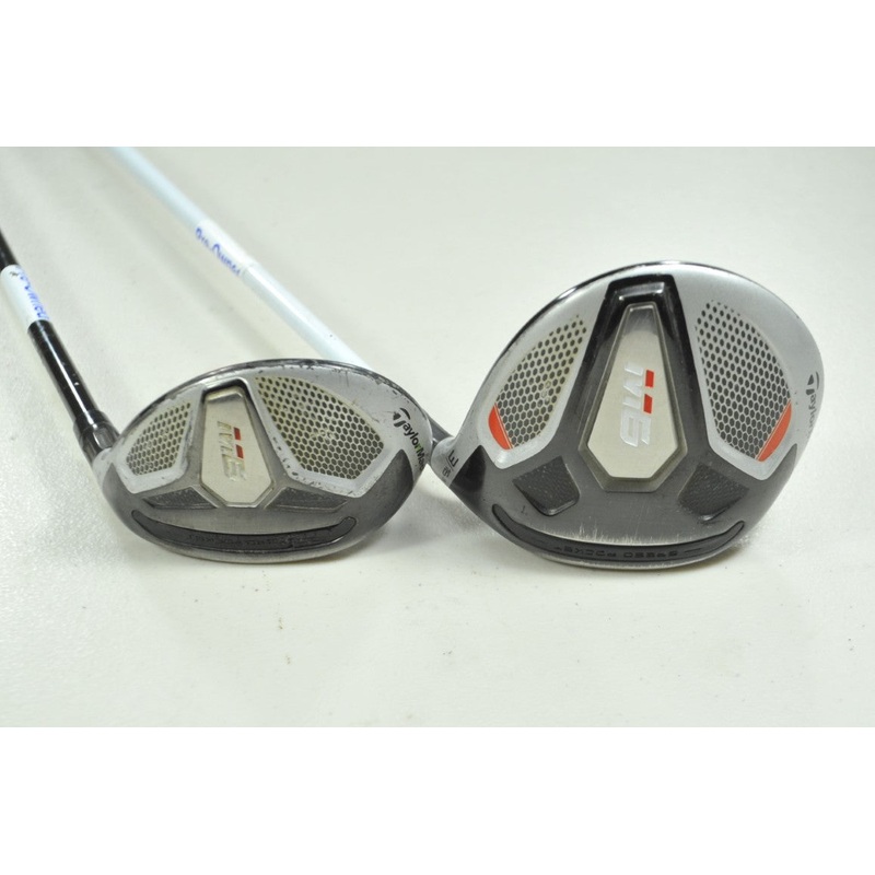 TaylorMade M6 3-16.5* Fairway Wood and 4-22* Hybrid Set Senior Flex RH # 193681