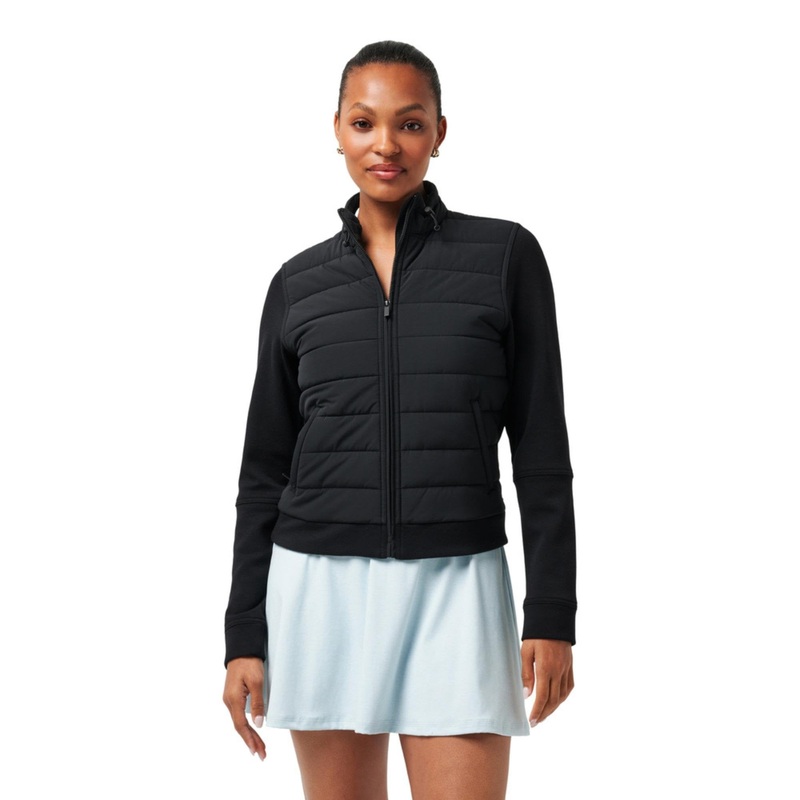 TravisMathew Women’s Skyloft Soft Espresso Martini Full Zip Jacket