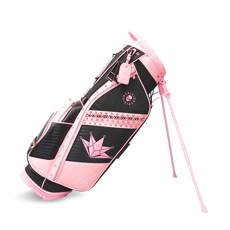Crision Variation Collection Stand Bag Black/Pink