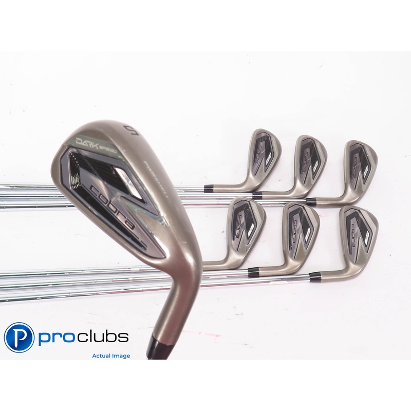 Nice Cobra DARKSPEED 5-PW,GW IRON SET – KBS Tour Lite Stiff Flex -1/2″ 447768