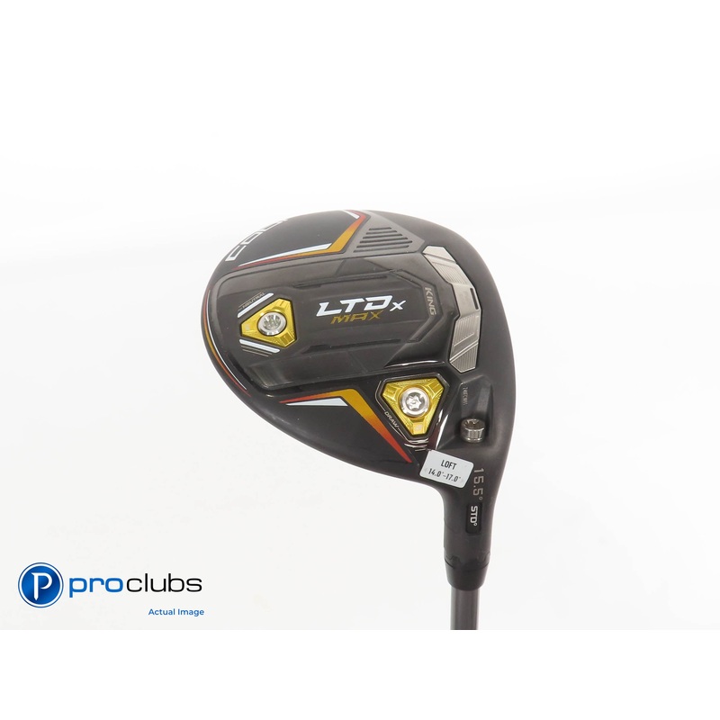 Nice Cobra KING LTDx MAX 15.5* 3 WOOD -EvenFlow RiptideCB 40g Senior Flex 379006