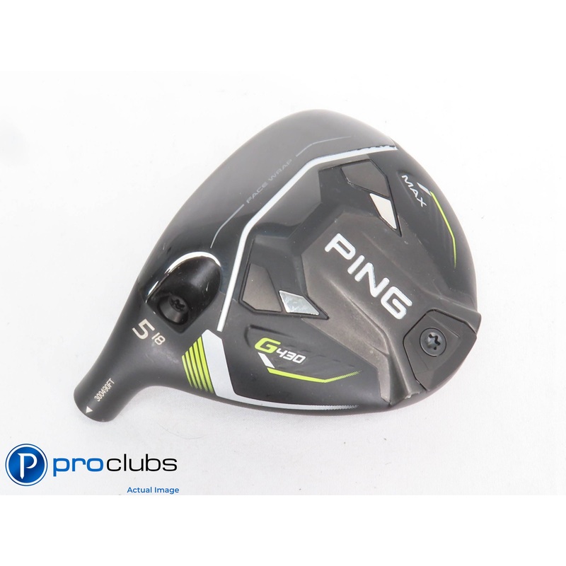 Nice Left Handed Ping G430 MAX 18* 5 Wood HEAD ONLY 429163