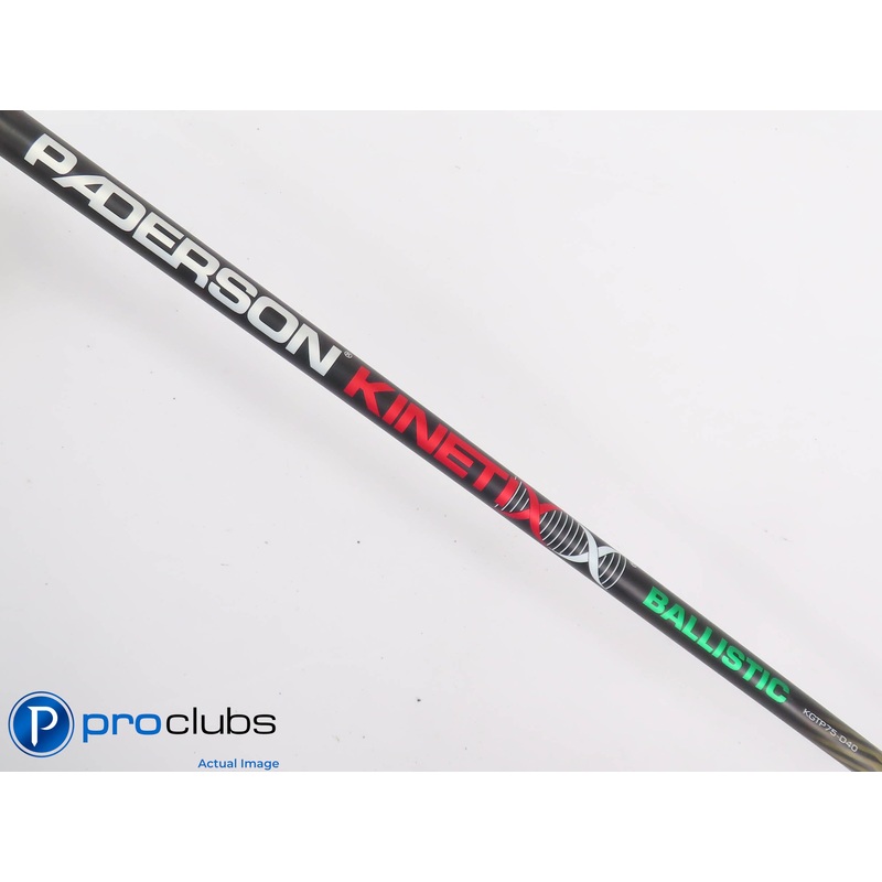 PADERSON KINETIXX BALLISTIC KGTP75-D40 X-Flex DRIVER SHAFT Ping G430 Tip 441147