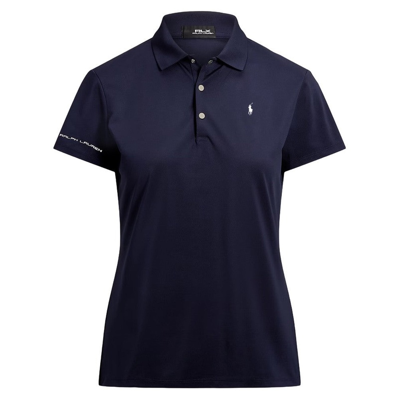 Ralph Lauren Air Tech Pique Tournament Golf Polo Refined Navy – FW24 Women