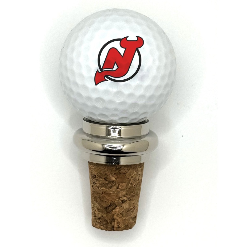 Team Golf NJ Devils Cork Wine Stopper