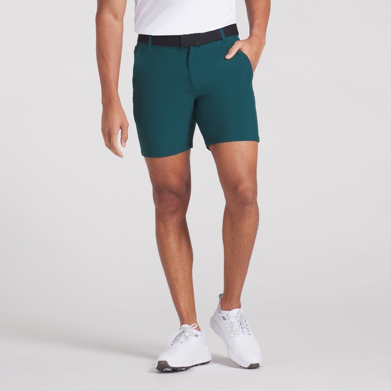 101 Solid 7″ Golf Shorts | Dark Myrtle