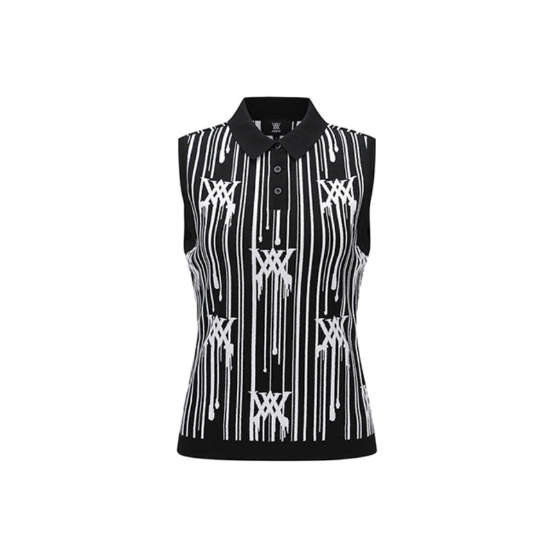 ANEW GOLF WOMEN RAIN LOGO SLEEVELESS SWEATER
