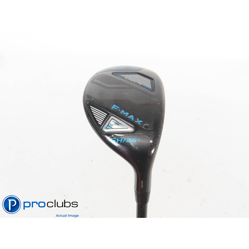 Ladies Cobra F-MAX SuperLite Draw Weight 26* 5 HYBRID – Cobra Ladies Flex 425026