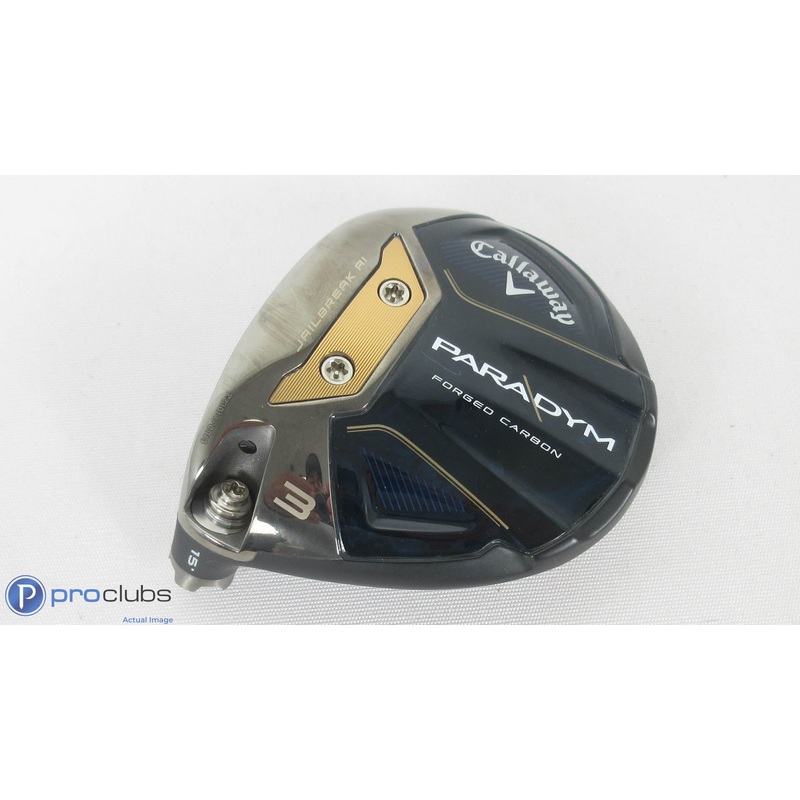 Left Handed! Callaway Paradym 15* Fairway 3 Wood -Head Only- 383464