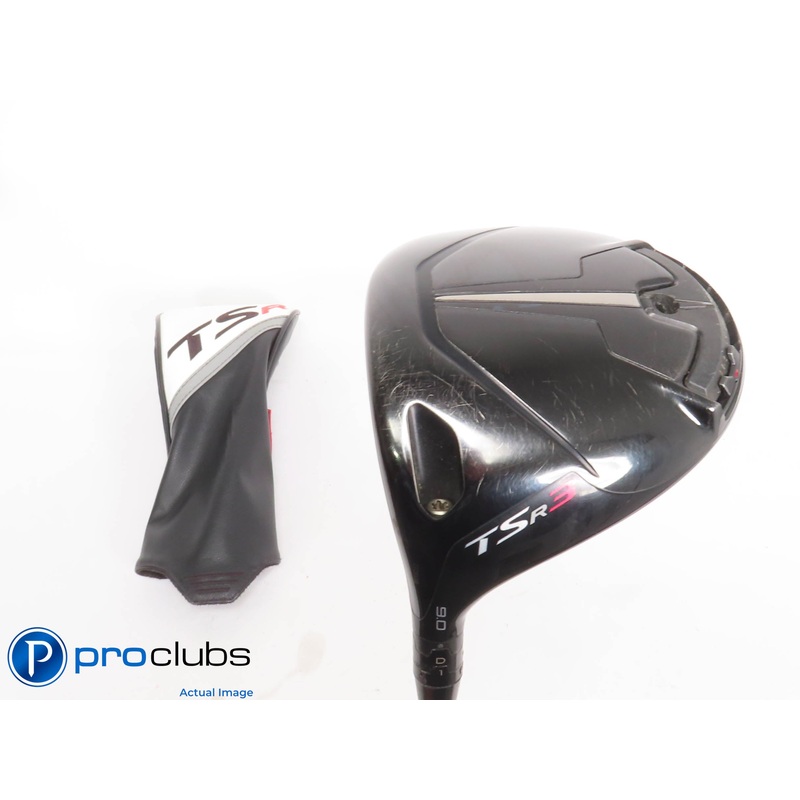 Left Handed Titleist TSr3 9* Driver w/HC – Mitsubishi Bassara Stiff – 430948
