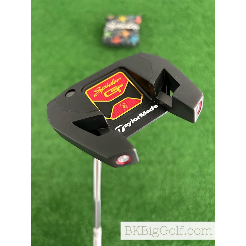 LH Taylormade Spider GT Black Single Bend 34 Putter w Headcover