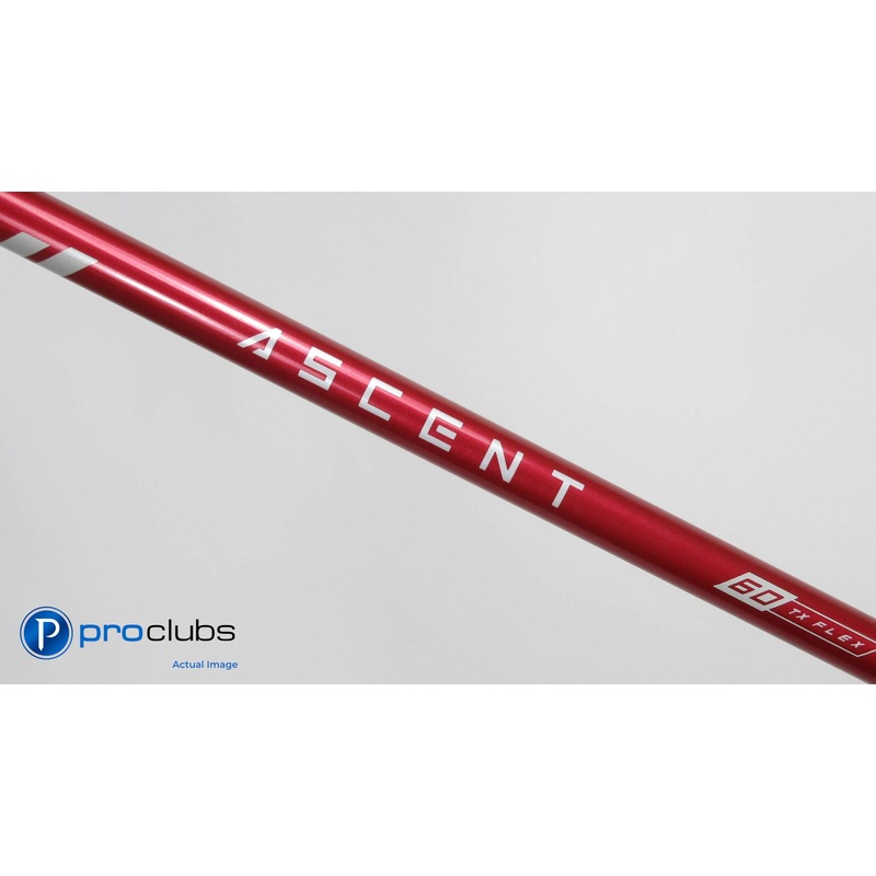 NEW! ALDILA ASCENT Red 60 TX-Flex Driver Shaft .335″ #404111