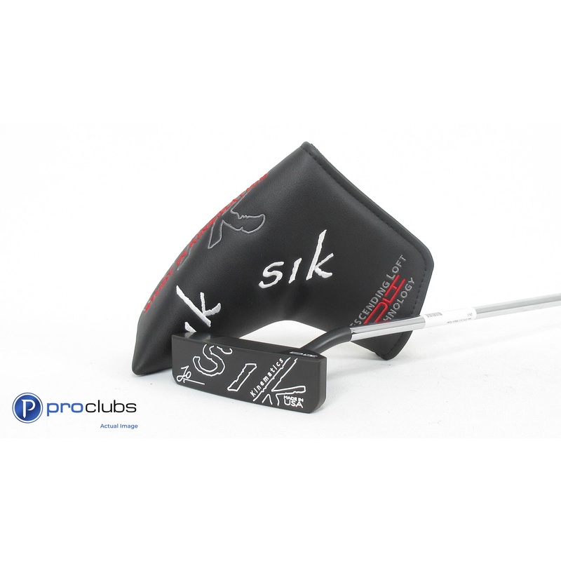New! SIK Jo C Series Black Swept Neck 34″ Putter w/ HC (Flange Line) – 368316