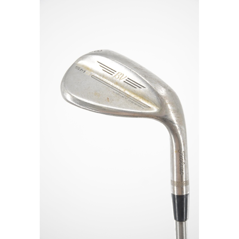 Titleist Vokey SM9 Brushed Steel 58 Degree Wedge R Flex 35.5″